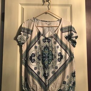 Sonoma light peasant top